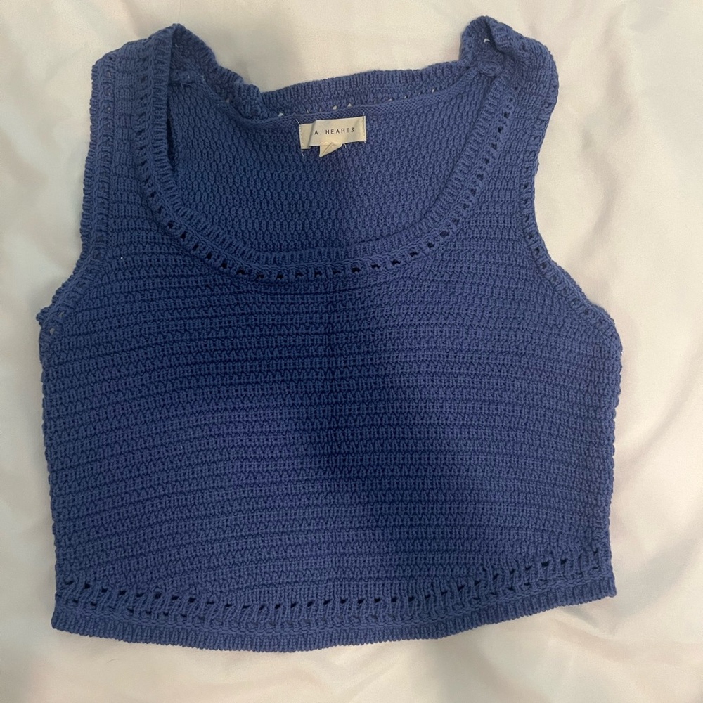 Pacsun Purple Crochet Top